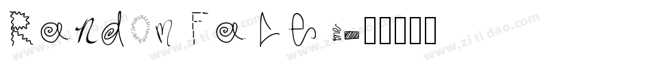 Random Face 1字体转换